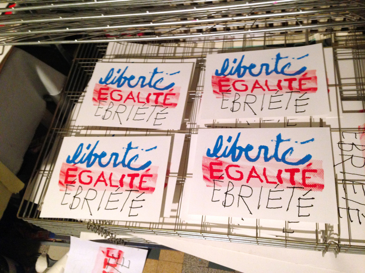Liberté, égalité, ébriété