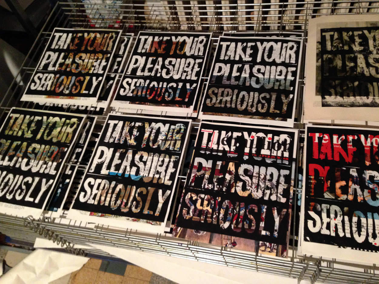 Take your pleasure seriously